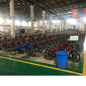 Electric tricycle production